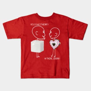 Sweetheart and Sugar Illustration Kids T-Shirt